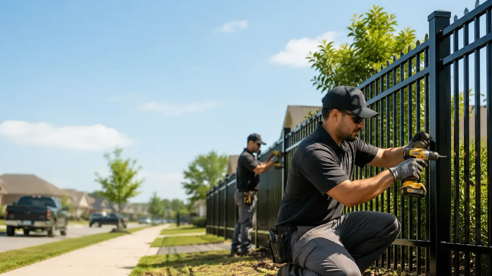 Metal Fence Installation in Palmyra, NY